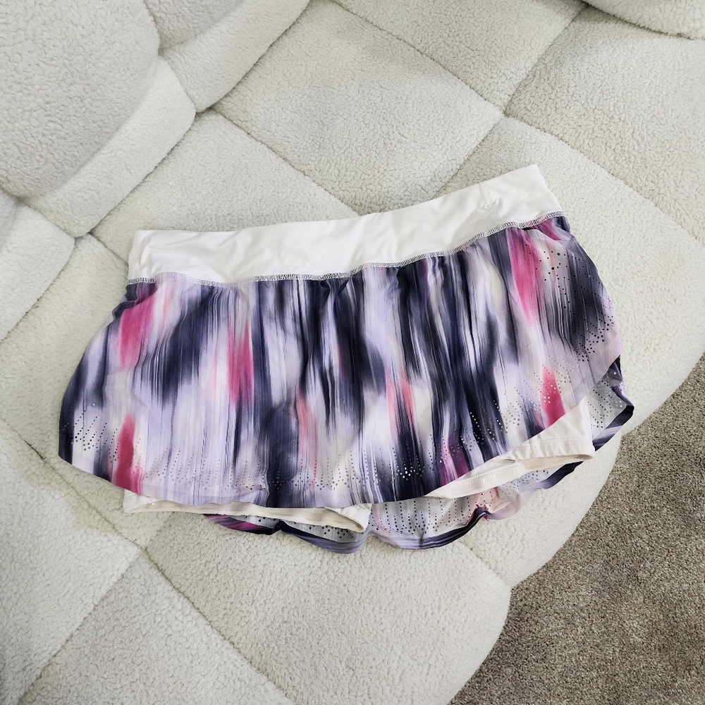 Lululemon Run: Light as Air Skirt Skort in Mirage